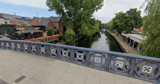 River Wensum from Foundry Bridge, Norwich