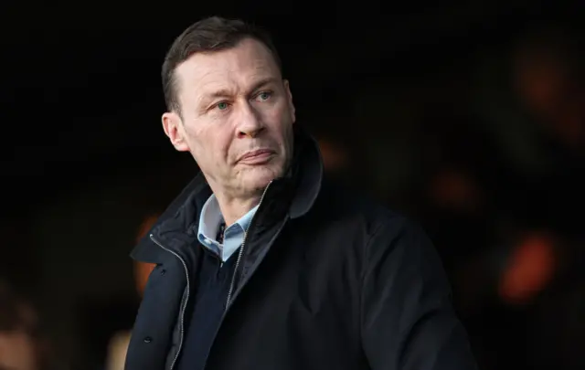 Inverness CT manager Duncan Ferguson at Somerset Park