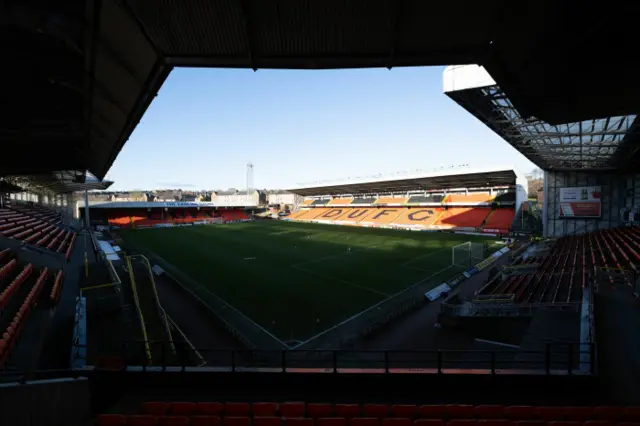 A general view of Tannadice Park