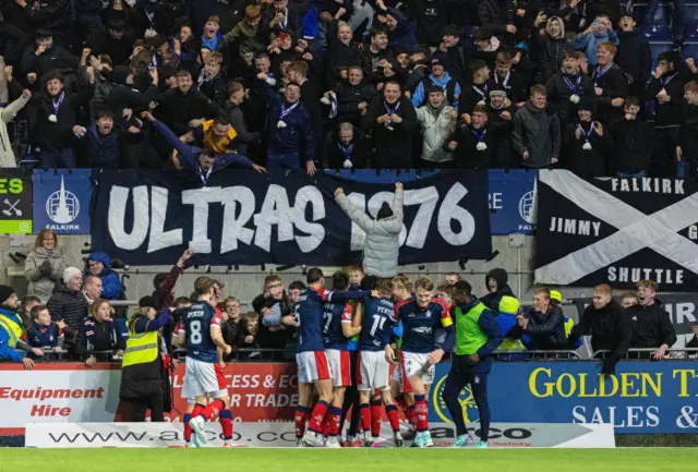 Falkirk celebrate