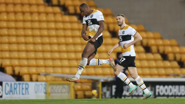 Uche Ikpeazu scores for Port Vale