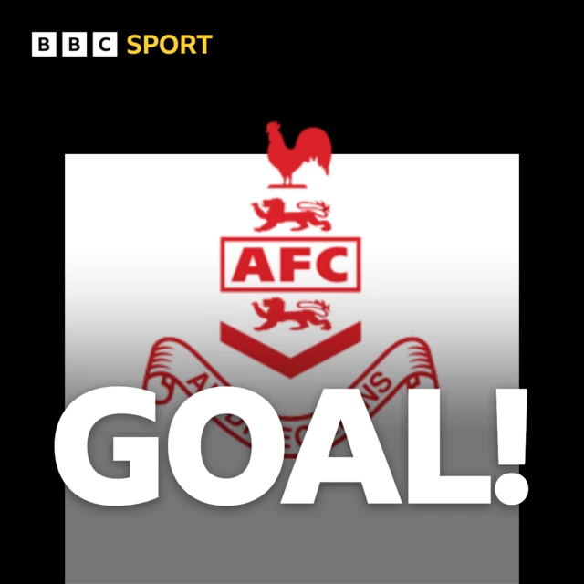 Airdrieonians goal graphic