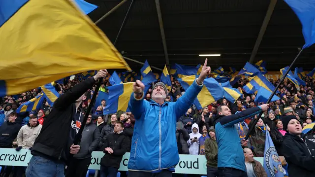 Shrewsbury fans