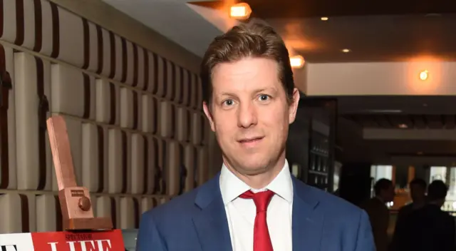 Fraser Nelson attends The Spectator's lifestyle magazine celebrates its sixth birthday at The Hari on 25 April 2018 in London