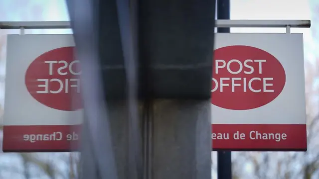 Post Office sign