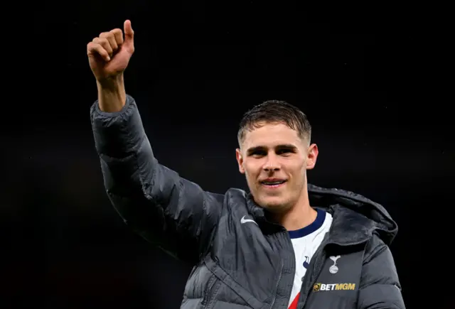 Tottenham defender Micky van de Ven