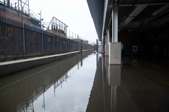 Flooding at Plough Lane