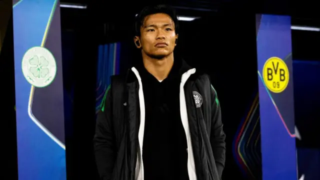 Reo Hatate is among the Celtic substitutes