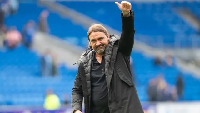 Leeds United manager Daniel Farke.