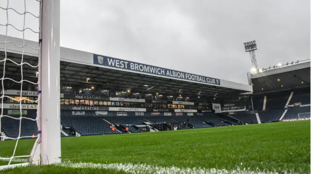 West Brom welcome Middlesbrough to the Hawthorns