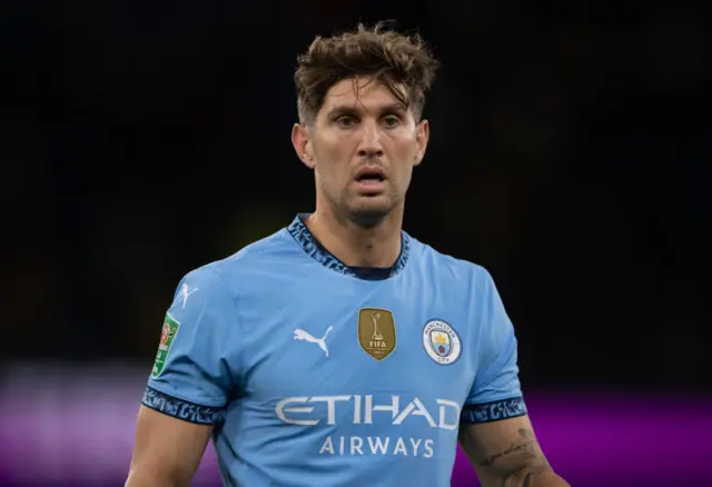 Manchester City defender John Stone