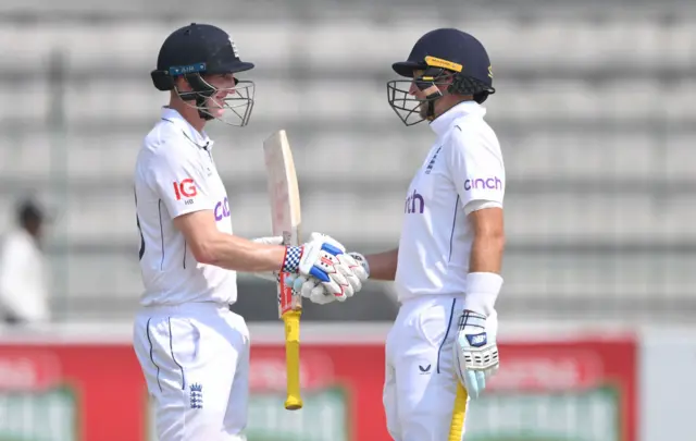 Harry Brook and Joe Root