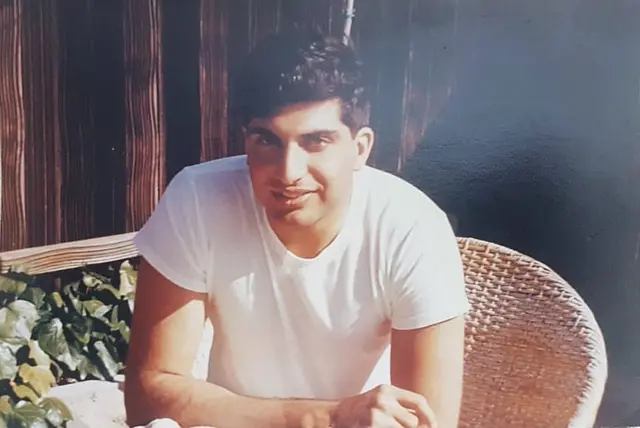 Ratan Tata in Los Angeles before he returned to India