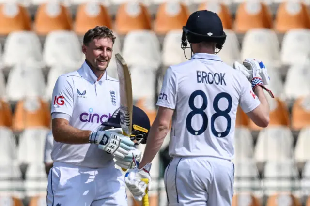Joe Root and Harry Brook