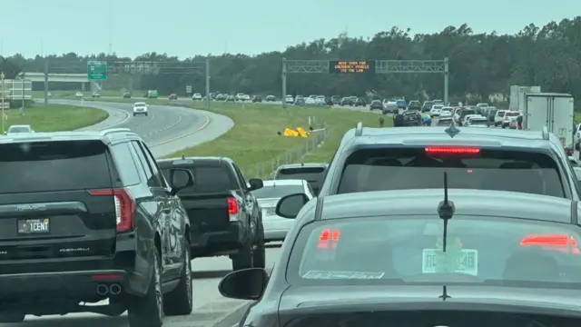 Bumper to bumper traffic