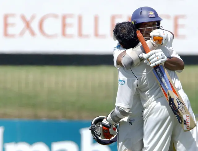 Kumar Sangakkara and Mahela Jayawardene
