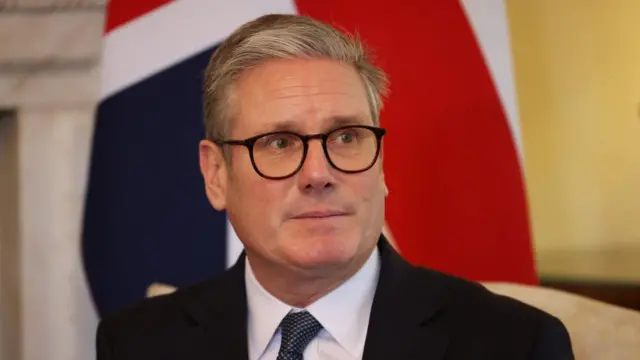 Prime Minister Sir Keir Starmer during a bilateral meeting with Nato Secretary General Mark Rutte in 10 Downing Street, London.