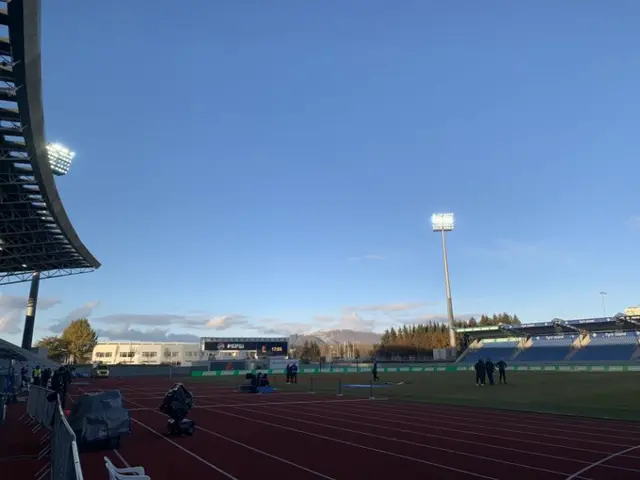 Laugardalsvöllur stadium in Reykjavik