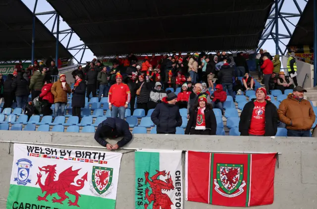 Wales fans in Iceland