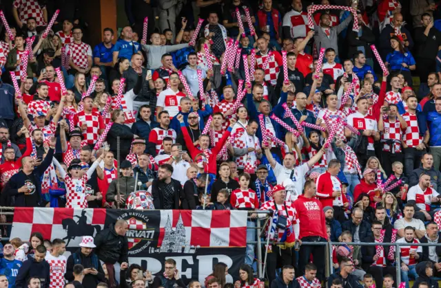 Croatia fans