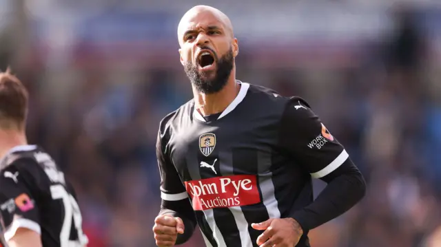 Notts County goalscorer David McGoldrick