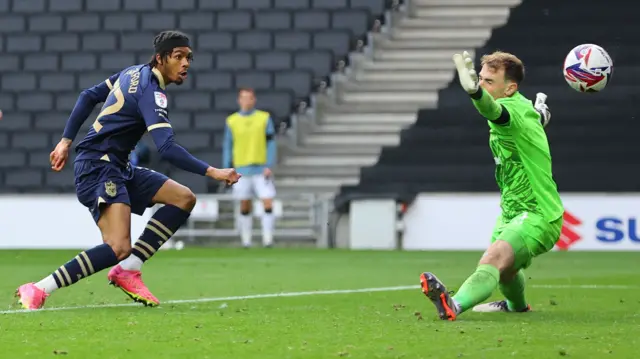 Antwoine Hackford converts for Port Vale