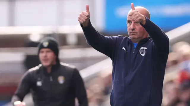 Chesterfield manager Paul Cook