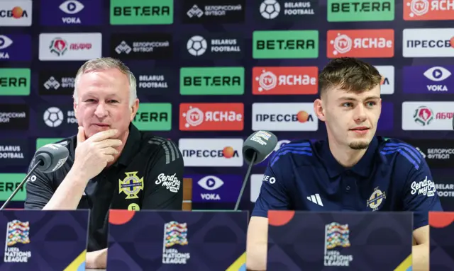 Michael O'Neill and Conor Bradley