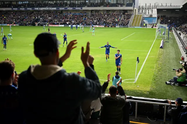 Plough Lane rises to celebrate Matty Stevens' hat-trick