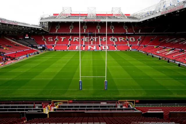 A view of the Stretford End at Old Trafford