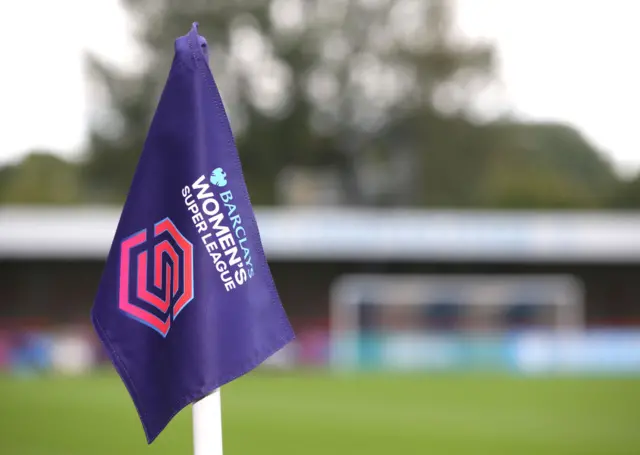 Women's Super League corner flag