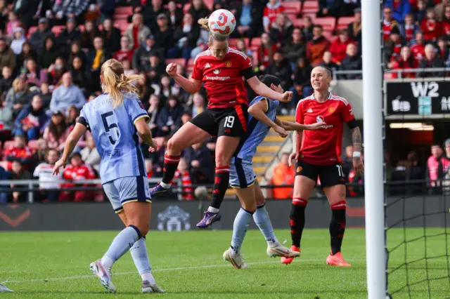 Manchester United's Elisabeth Terland