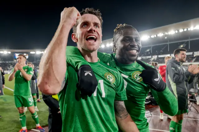 Robbie Brady and Festy Ebosele