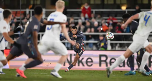 Trent Alexander-Arnold free kick