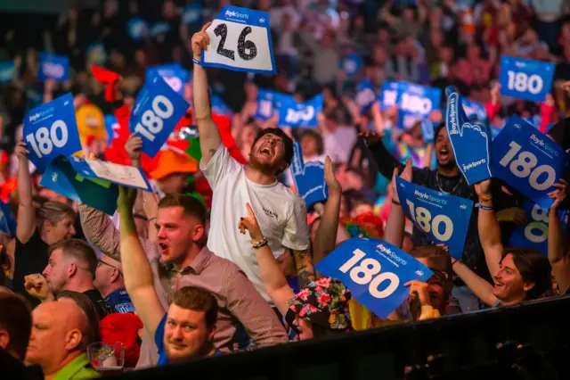 Fans at World Grand Prix