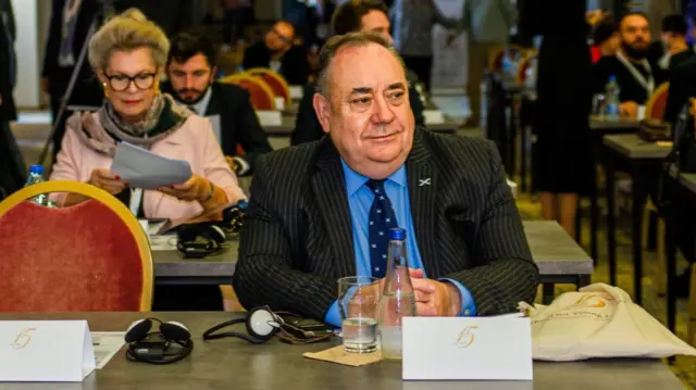 Salmond at conference