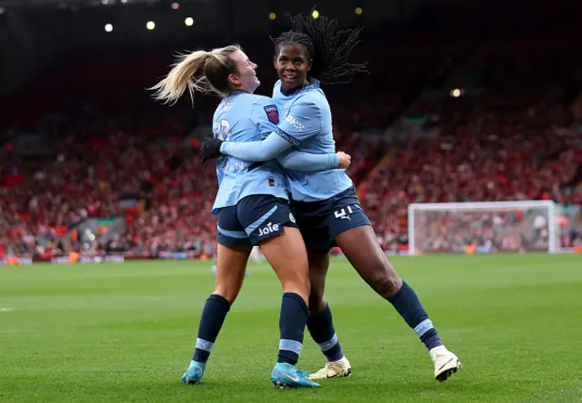 Khadija Shaw of Manchester City celebrates