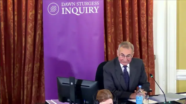 Lord Anthony Hughes speaking in the inquiry