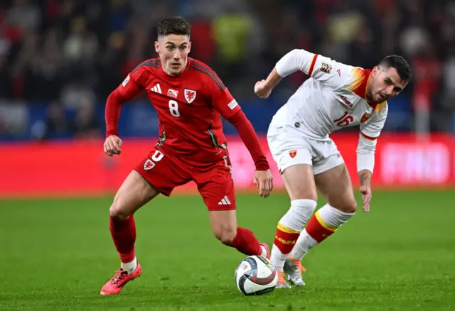 Harry Wilson on the ball