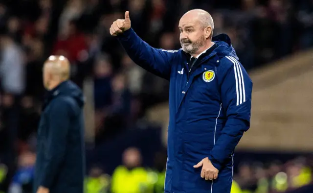 Scotland head coach Steve Clarke