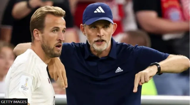 Harry Kane and Thomas Tuchel