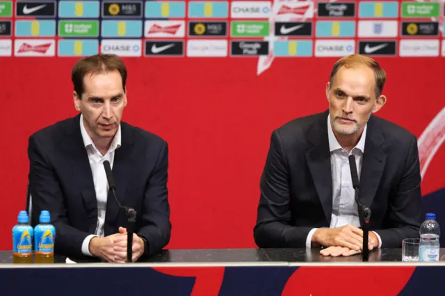 FA CEO Mark Bullingham and England's men football team newly appointed,Thomas Tuchel