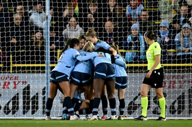 Manchester City celebrate