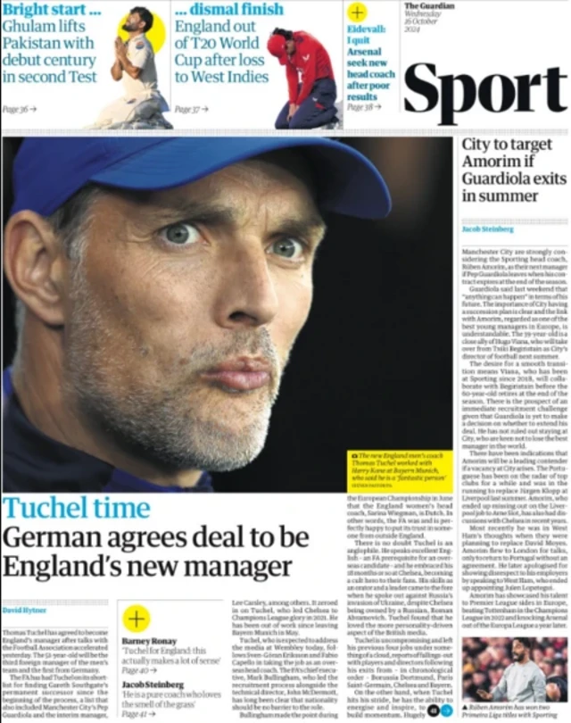 Guardian back page 16 october