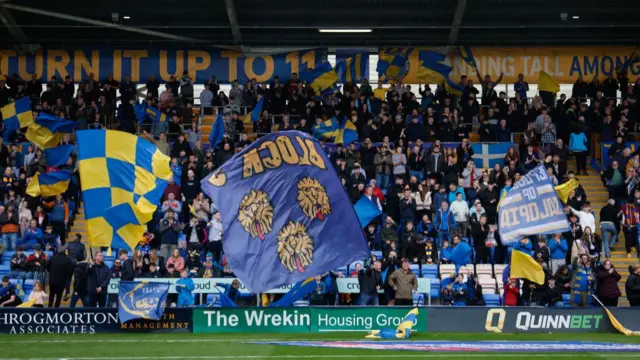 Shrewsbury Town supporters