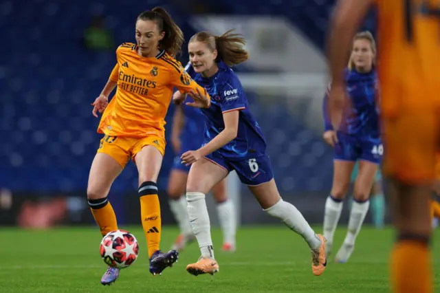 Caroline Weir in action for Real Madrid