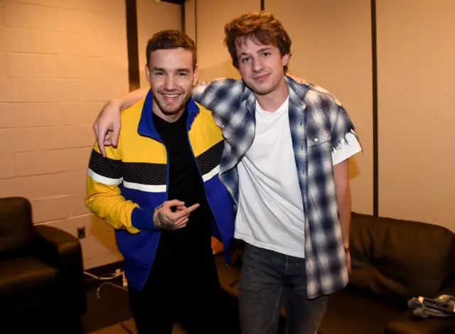 Payne and Puth pictured together in 2017