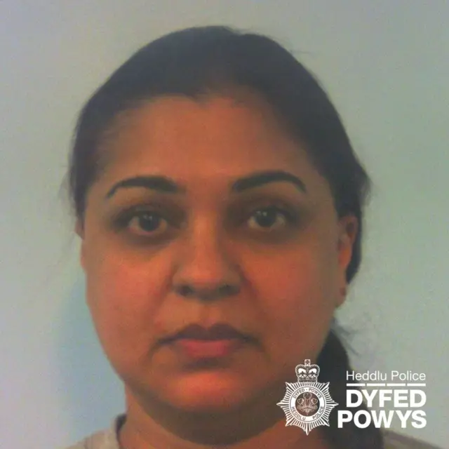 Police mugshot of Tanya Nasir