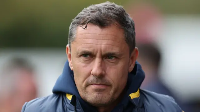 Shrewsbury Town head coach Paul Hurst