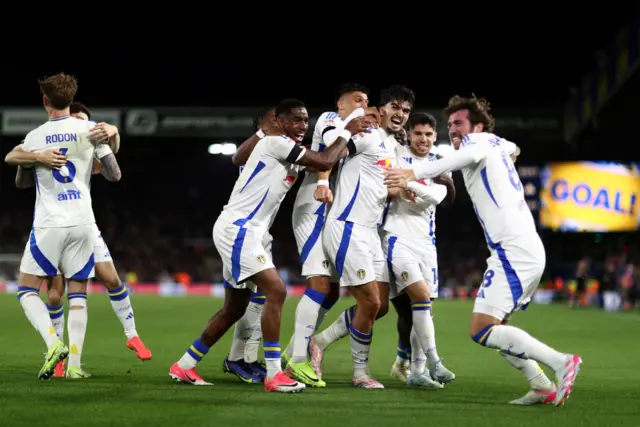 Leeds celebrate